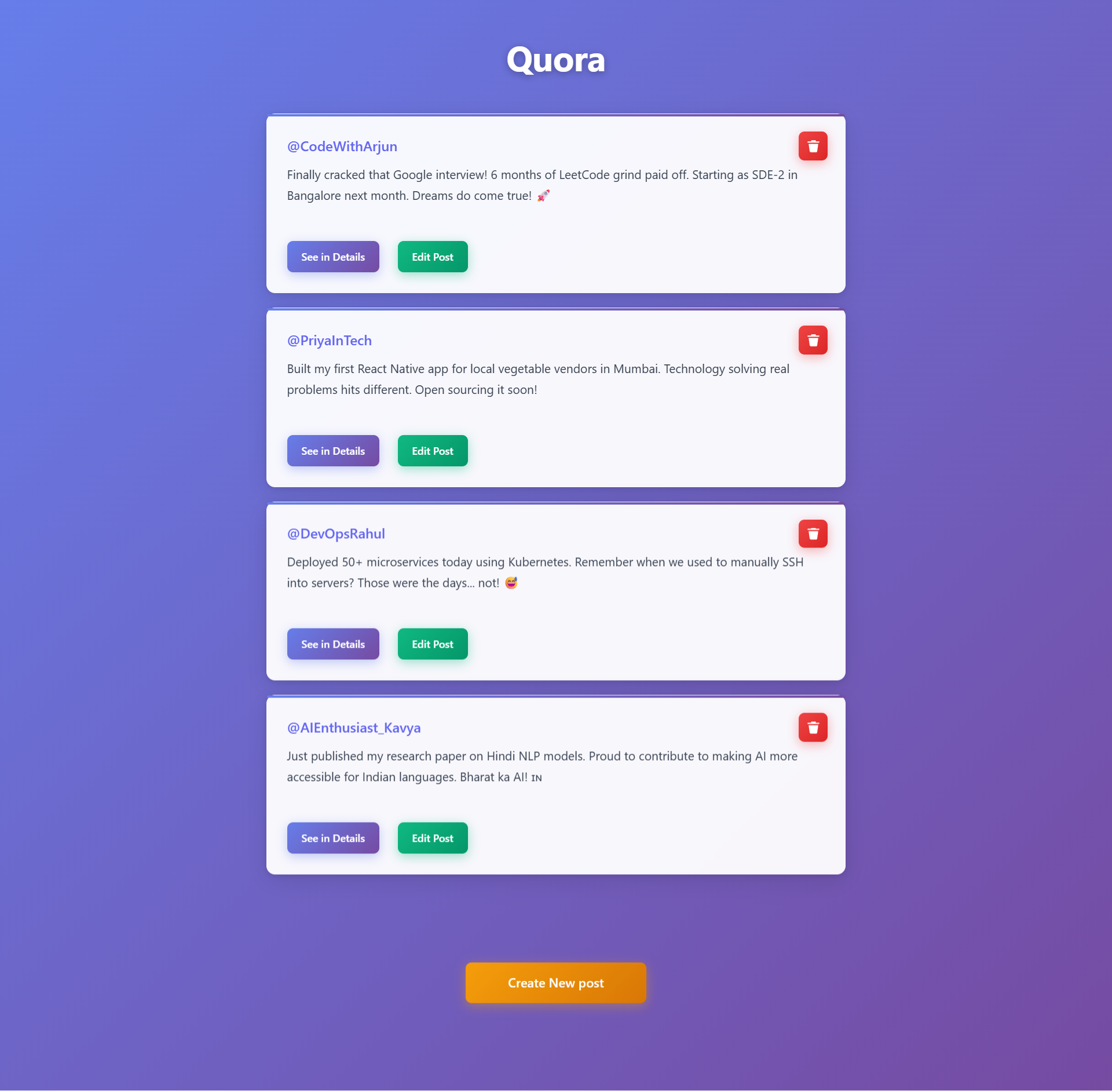 Quora Clone