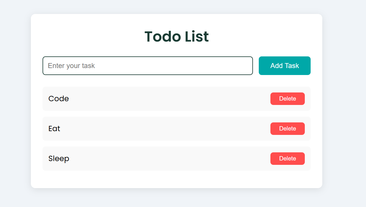 To-Do List Application